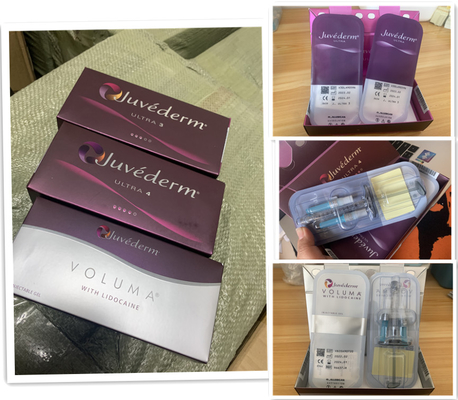 Juvederm Perawatan Wajah Asam Hyaluronic Dermal Filler Suntik 2x1ml