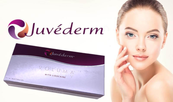 2x1ml Cross Linked Juvederm Dermal Filler Untuk Pengisian Kerut Wajah