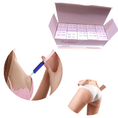 150mg/ml PLLA Filler Kulit Untuk Peningkatan Payudara Dan Kaki