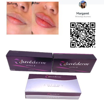 Juvederm Dermal Filler 2x1ml Jarum Jarum Suntik Cross Linked Gel Lip Injection