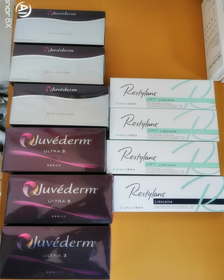 Injeksi Pengisi Injeksi Juvederms Ultra 3 HA Dermal Filler Untuk Volume Bibir