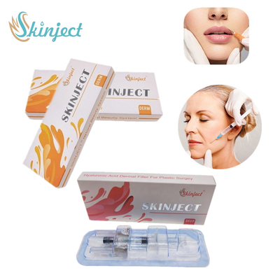 Pembesaran Injeksi Bibir 5ml Derm Dermal Filler untuk Serum Perawatan Kulit Hidung Dagu