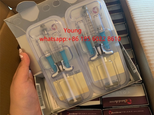 Juvederm Voluma Asam Hyaluronic Murni Wajah Contouring Dermal Fillers Suntik