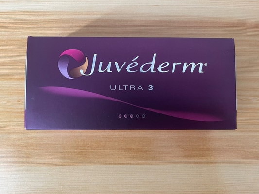 Juvederm Ultra 3 2x1ml Garis Wajah Asam Hyaluronic Dermal Fillers Untuk Bibir Seksi