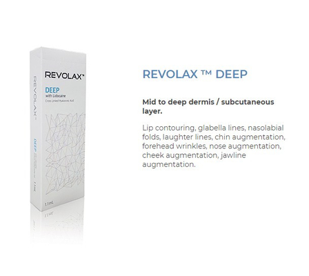 1.1 Ml Revolax Dengan Lido FINE DEEP SUB-Q Injectable Dermal Filler Ce Ditandai