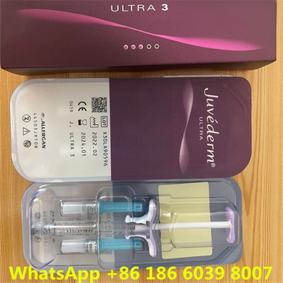 Hyaluronic Acid Dermal Filler Injectable Injection Juvederms Ultra 3 Untuk Volume Bibir