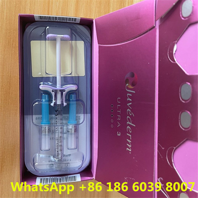 Hyaluronic Acid Dermal Filler Injectable Injection Juvederms Ultra 3 Untuk Volume Bibir