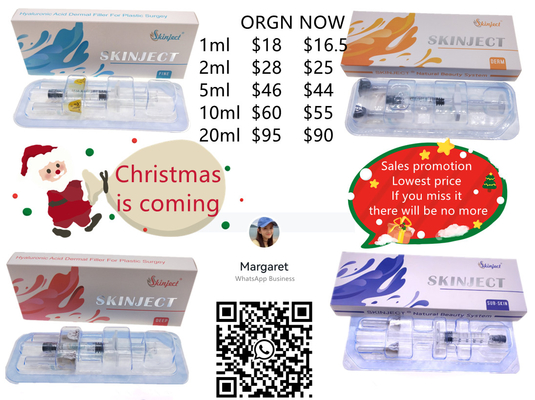 Anti Keriput Asam Hyaluronic Dermal Filler Injeksi Wajah Msds