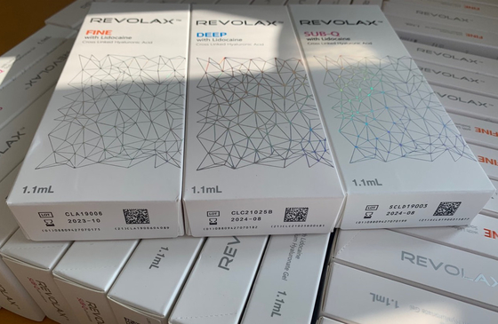 Korea Revolax Filler Cross Linked Untuk Koreksi Kerutan Yang Dalam Dan Lipatan