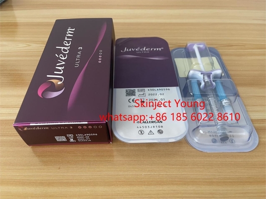 2x1ml Juvederm Lip Fillers Pengisi Dermal Asam Hyaluronic Injeksi