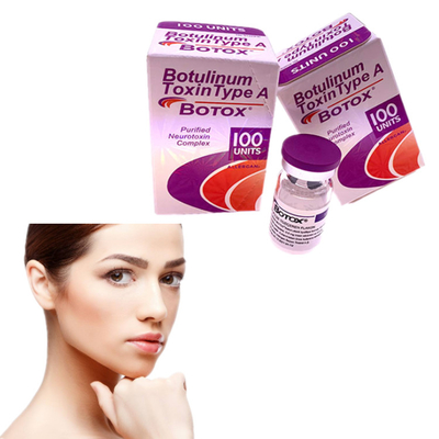 100ui Injeksi Allergan Kosmetik  Untuk Bedak Wajah Anti Penuaan Menghilangkan Kerutan