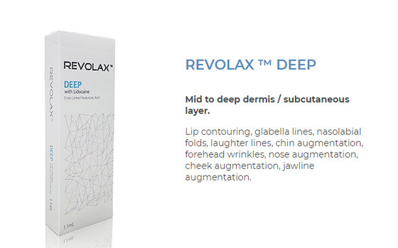 Revolax Hyaluronic Acid Dermal Filler Pembesaran Bibir Keriput