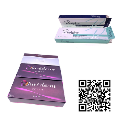 2 ML Juvederm Ultra 4 Hyaluronic Acid Dermal Filler Untuk Peningkatan Bibir Seksi