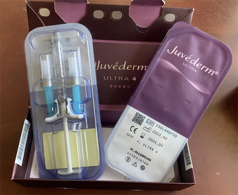 Juvederm Hyaluronic Acid Dermal Filler Dengan Lido Ultra4 2X1ml Bibir Membentuk Kembali