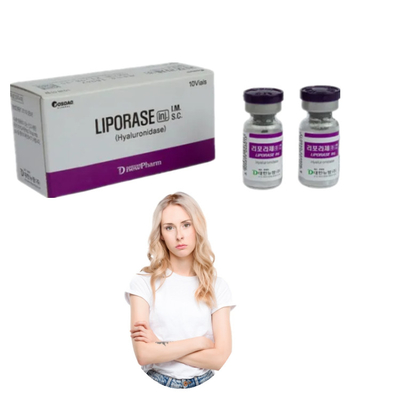 10 Vias Liporase Hyaluronidase Untuk Dermal Filler Untuk Larut