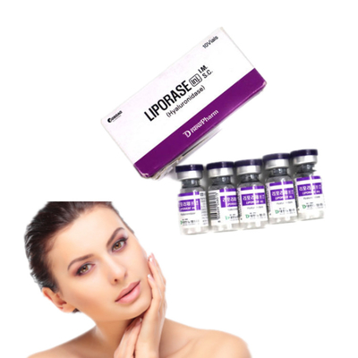 10 Vias Liporase Hyaluronidase Untuk Dermal Filler Untuk Larut