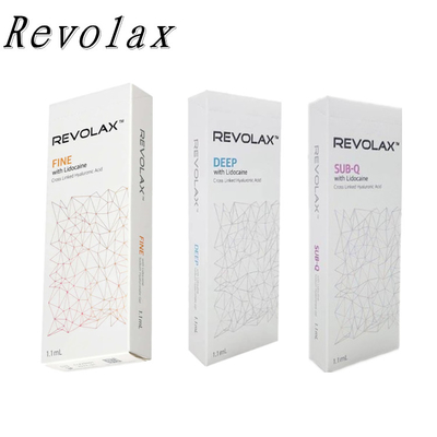 Korea 1.1ml Revolax Cross Linked Dermal Filler Injeksi Untuk Volume Wajah