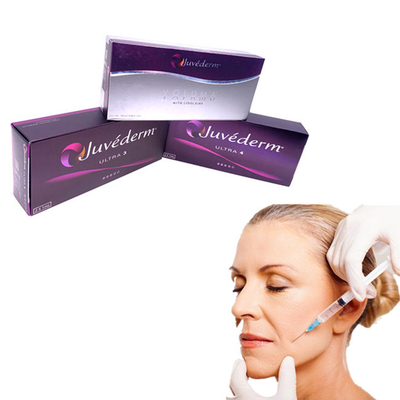 Ultra 3 Ultra 4 Juviderm Cross Linked Dermal Filler Steril Dengan Sertifikasi CE