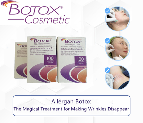 Allergan Botulinum Kemurnian Tinggi Untuk Kerut Dahi 100 Unit Tipe A