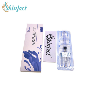 Suntikan Kulit 10 Ml Dan 20 Ml Pengisi Payudara Hyaluronic Teknologi Korea 24 Mg/Ml