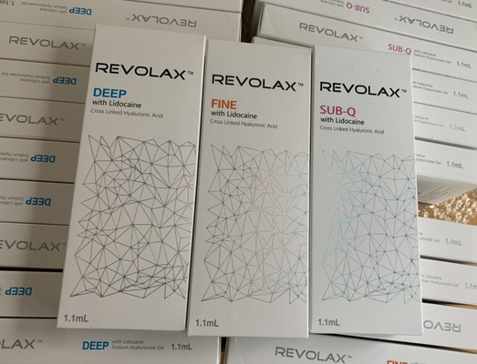 1.1ml Revolax Hyaluronic Acid Dermal Filler Suntikan Untuk Aplikasi Kosmetik
