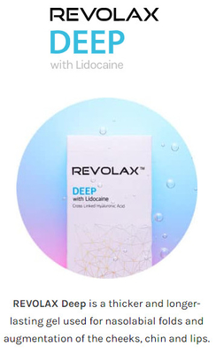 Revolax Deep Dengan Lido Hyaluronic Acid Lip Fillers Untuk Peremajaan Kulit