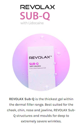 Revolax Deep Dengan Lido Hyaluronic Acid Lip Fillers Untuk Peremajaan Kulit