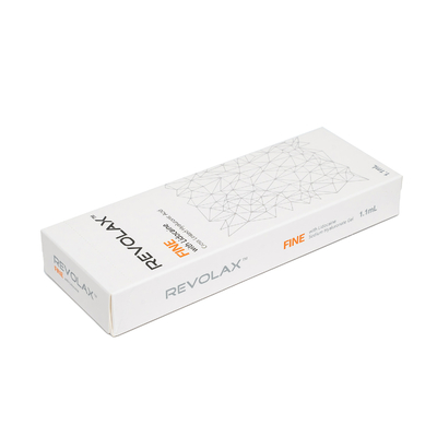 Bibir Asam Hyaluronic Revolax Dermal Filler Umumnya Aman OEM Diizinkan