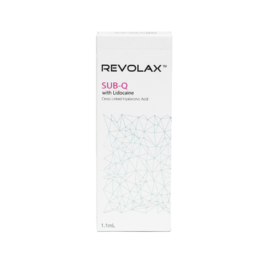 Bibir Asam Hyaluronic Revolax Dermal Filler Umumnya Aman OEM Diizinkan
