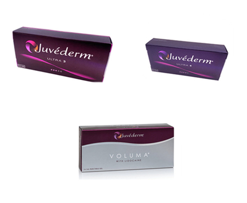 Juvederm Voluma Injectable Dermal Filler Hyaluronic Acid Untuk Garis Senyum