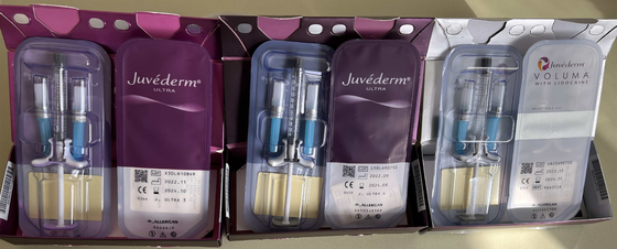Juvederm Voluma Injectable Dermal Filler Hyaluronic Acid Untuk Garis Senyum