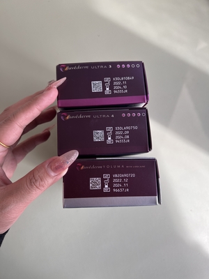 Keriput Menghilangkan Pengisi Asam Hyaluronic Cross Linked 2 pcs Jarum Suntik * 1 ml/Kotak