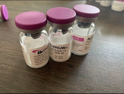 100Units Allergan  Untuk Suntikan Lift Wajah Anti Penuaan Ringan Masseter Otot Menghilangkan Kerutan