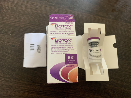 100Units Allergan  Untuk Suntikan Lift Wajah Anti Penuaan Ringan Masseter Otot Menghilangkan Kerutan
