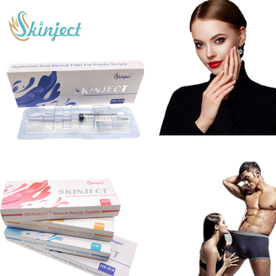 OEM Diizinkan Skinject 50ml punggung mengangkat Asam Hyaluronic payudara Filler Gel
