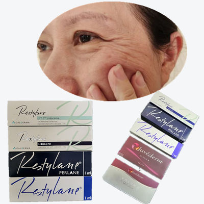 Filler Kulit Injeksi HA Filler untuk Penghapusan Kaki Kerbau Wajah