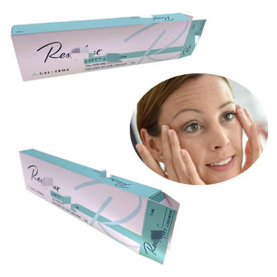 Pengisi HA Injeksi dengan Lido Hyaluronic Acid Pengobatan Kerutan untuk Wajah, Hidung dan Bibir