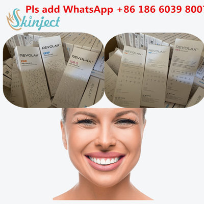 Dermal Filler Lip Injections Pure HA Cross Linked 1ml Filler Dermal Deep Injection untuk Hidung