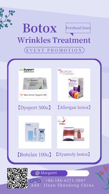 Allergan 100 UI Botulinum Toxin Botulax Untuk Kerutan Dysport 500 UI
