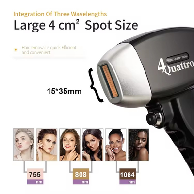 Soprano ICE 3 Mesin Penghilang Rambut Laser Dioda Alexandrite Laser Soprano Diode Laser