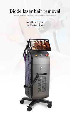 Mesin Penghilang Rambut Laser Profesional untuk Wajah dan Tubuh dengan Fitur Pendingin Kulit
