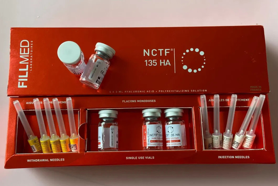 Diisi Nctf 135ha Mesotherapy Injeksi Skin Booster untuk Reversal Usia Energizer Filorga Anti-penuaan Hapus Kerutan