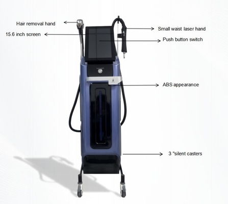 Crystal Sapphire 2 In 1 Laser Hair Removal Permanen