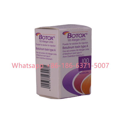 Cosmetic Allergan 100iu pada botulinumtoxinA