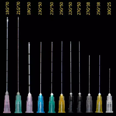 23G Plastik Hyaluronic Acid Blunt Needle Injection Needle