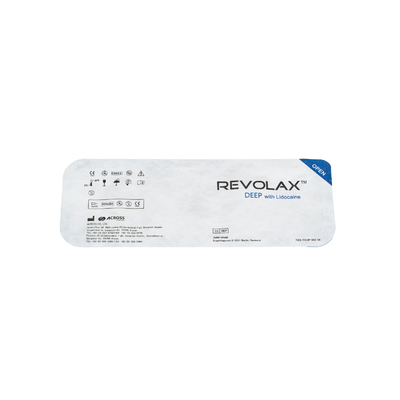 Revolax With Lido Deep 1.1ml Syringe Untuk Kerutan dalam Peningkatan bibir