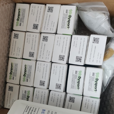 Memesan 500 unit Dysport Toxin Botulinum Untuk menghilangkan garis wajah