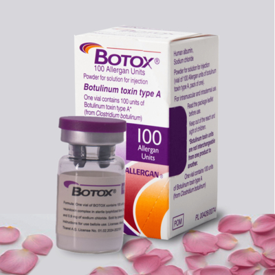 Botox Allergan 100IU Abbive Botox Clostridium Botulinum Toxin Untuk Menghilangkan Garis Wajah
