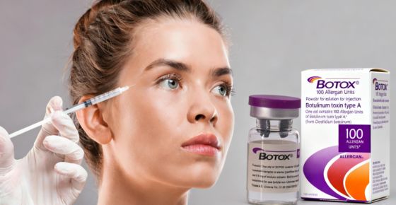 100u Keselamatan Kosmetik Toksin Botulinum Allergan Botox untuk Perawatan Wajah