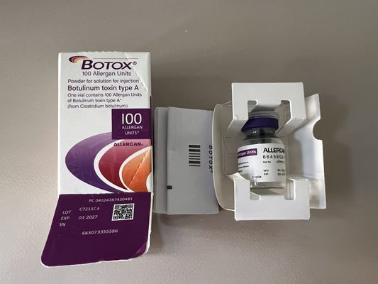 Allergan Botox 100IU Suntikan Dysport Botulax Toksin Botulinum Hilangkan Kerutan